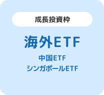 成長投資枠 海外ETF（中国ETF・シンガポールETF）