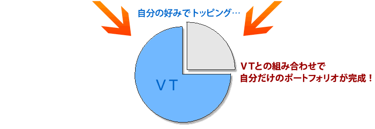 VTとの組み合わせで自分だけのポートフォリオが完成！